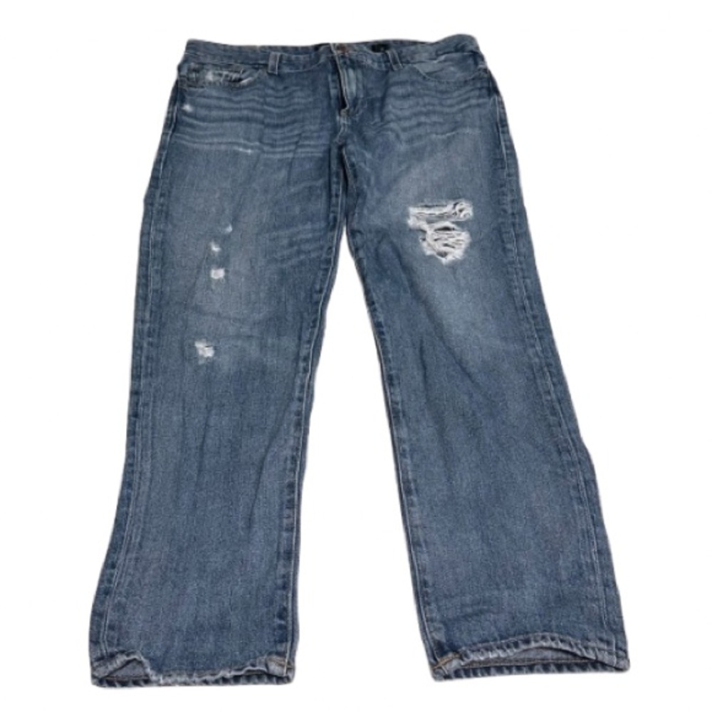 Lucky Brand 221 Original Straight Distressed Jeans – Size 28 Women’s